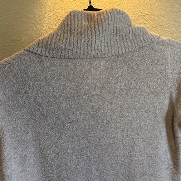 Barefoot Dreams CozyChic Lite Open Taupe Cardigan Sweater/ Size small - Picture 8 of 9